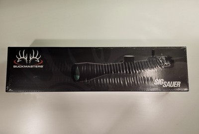 SIG SAUER Buckmasters Scope BDC, 4-16x44mm, 30mm, Side Focus, SFP,  SOBM44001