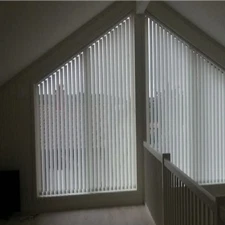 Irregular Vertical Blinds Trapezoid Vertical Slat Shade Customize KARLLEO-250708