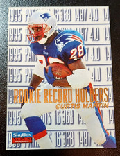 1996 SKYBOX IMPACT ROOKIES #146 - CURTIS MARTIN - NEW ENGLAND PATRIOTS CARD