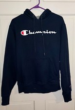 Women's Blue Gray Hoodie Size S