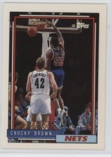 1992-93 Topps Chucky Brown #263 1b3b