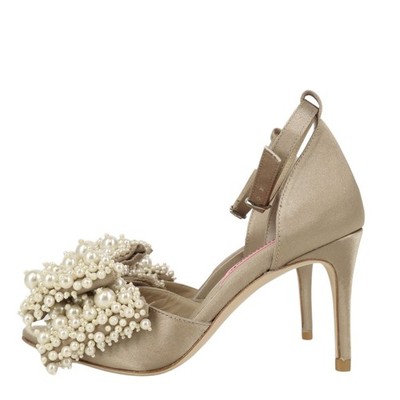 Custommade Damen Schuhe Sandalen Gr. 36 Gold Sommer Sandaletten