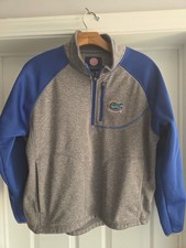 University of Florida Gators  zip stitched Gray pullover jacket Size Medium