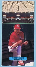 1986 DONRUSS ALL-STAR BASEBALL POP-UPS - WHITEY HERZOG - N.L. MANAGER