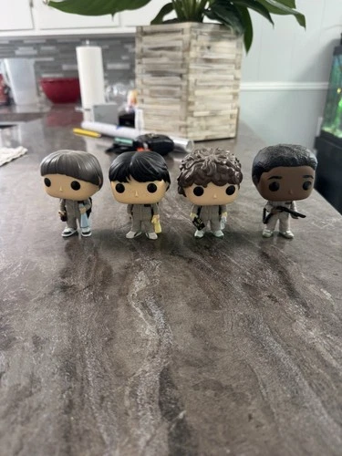 Funko Stranger things Ghostbuster Dustin, Lucas, Mike, And Will