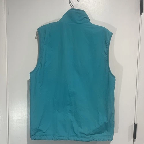 Chubbies Reversible Fleece Pullover Vest Adult Medium Aztec Neon Color Block image 2