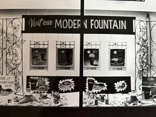 1960s Coca-Cola Visit Our Modern Fountain Original Photo
