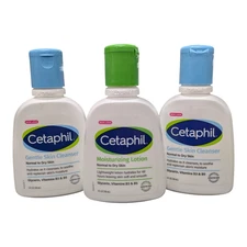 Cetaphil 3pc Set (2x Gentle Skin Cleanser & 1x Moisturizing Lotion) Ships Free!