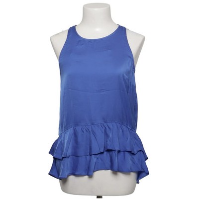 Zara Basic, Top, Größe: S, Blau, Polyester, Einfarbig, Damen #13h