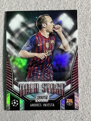 Topps Chrome Stadium Club 23/24 Andres Iniesta Main Stage