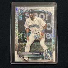 2025 Bowman #BCP-23 Lazaro Montes Chrome Prospects Mini Diamond Refractor