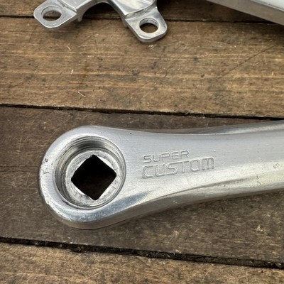 Vintage SR Sakae Super Custom Crankset 170mm 86 BCD Square Taper