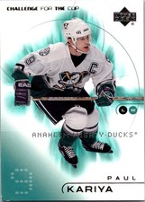 2001-02 Upper Deck Challenge for the Cup #1 Paul Kariya