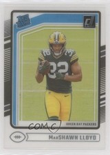 2024 Panini Clearly Donruss Rated Rookie Marshawn Lloyd #78 04mf