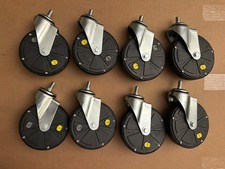 8 Of GATEKEEPER Systems W-9470A 5" Remote Lock Shopping Cart Caster Wheels
