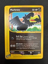 2003 Pokémon Skyridge Murkrow 79/144 Regular Vintage Non Holo on eBay