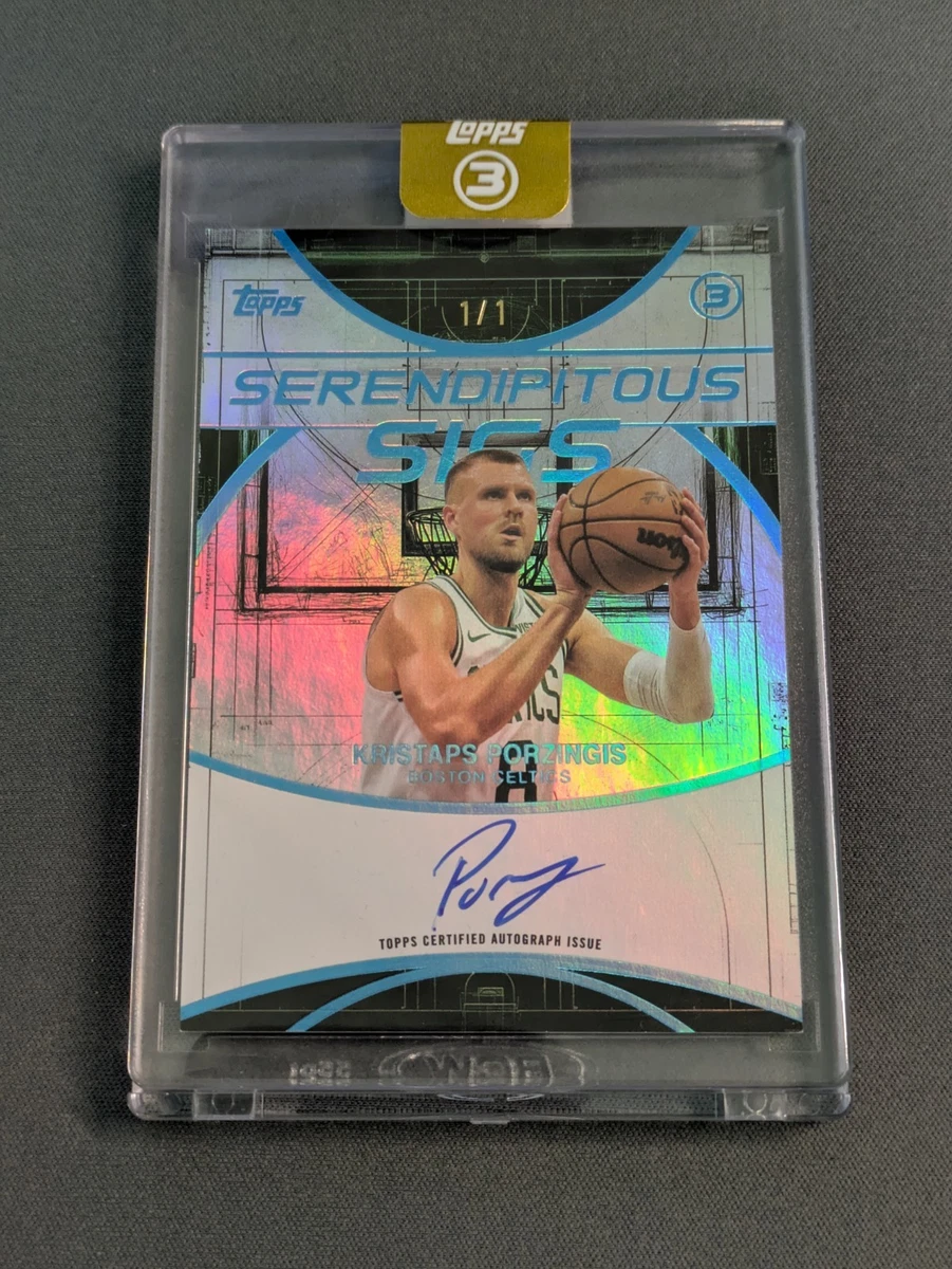 クリスタプス　ポージンギス　バスケットボールカード Kristaps Porzingis Serial Numbered Basketball Sports Trading Card