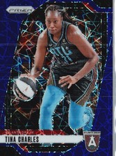 2024 Panini Prizm WNBA #36 Tina Charles Blue Velocity Prizms