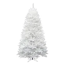 Vickerman 66" Spruce PVC Plastic Artificial Christmas Tree in White