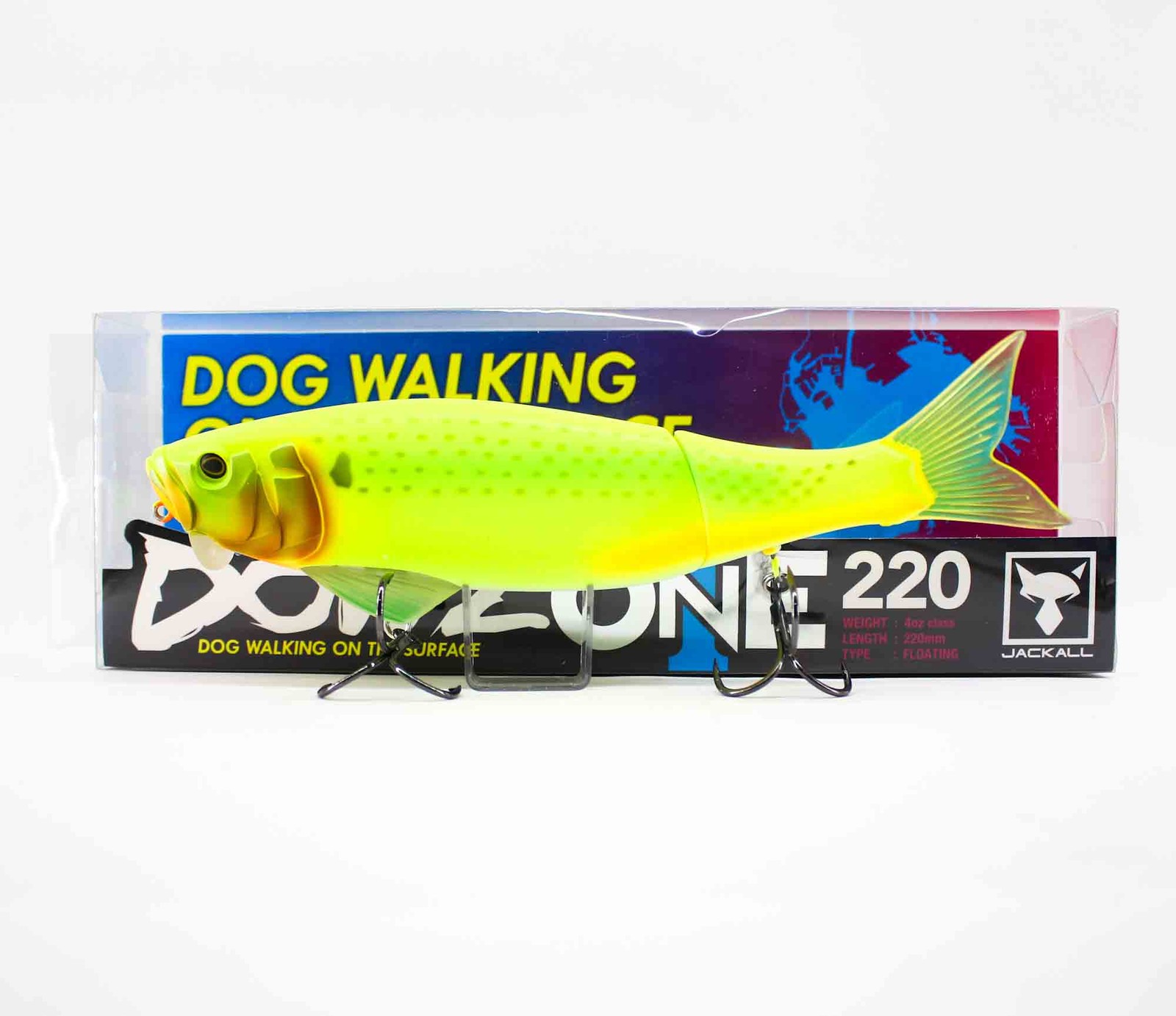 Jackall Dowzone 220 Floating Lure Konoshiro Super Chart (2234)