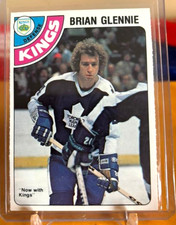 1978-79 O-Pee-Chee Hockey - Brian Glennie #345 Vintage Card
