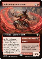 Naktamun Lorespinner (Extended Art) #81 - Commander: Secrets of Strixhaven