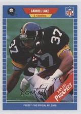 1989 Pro Set Carnell Lake #548 0a3