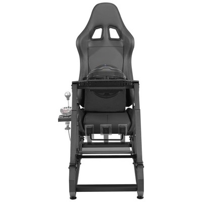 Uimoso Racing Simulator Cockpit Steering Wheel Stand with Seat for G923/G920/G29