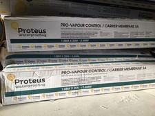 NEW RRP:£285.00 Per Roll Proteus Self-Adhesive Roofing Waterproofing Membrane