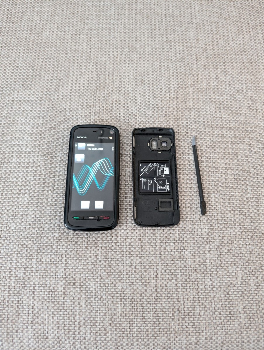 Nokia 5800 XpressMusic - 81 MB - Black (Unlocked) for sale online