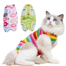 Cat & Dog Surgery Recovery Suit – Anti-Lick Jumpsuit for Pets After Operation