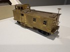 NOS HO Scale Trains Inc. Brass Santa Fe ATSF Blind End Caboose — photo 6