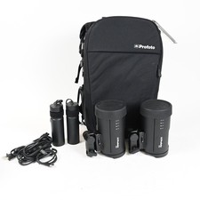 Profoto 901167 B10 Flash Duo Kit 2 Heads, 2 Batteries, Charger  199