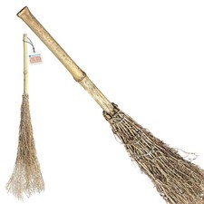 Birch Besom Broom Traditional Outdoor Brush Natural Twig Garden Sweeper