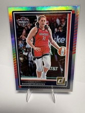 2025 Donruss WNBA Stefanie Dolson Holo / Silver Parallel #30 Washington Mystics