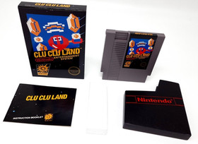 Clu Clu Land Nintendo NES Hangtab 5 Schraube 🏆 Sammler 🏆