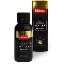 Molina Gran Reserva Pure Mexican Vanilla Extract NET 2 FL OZ 60 mL 