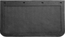 Heavy-Duty Rubber Semi-Truck Mud Flaps - Pair, 24In.W X 14In.L, Model Number B24