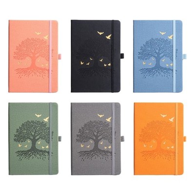 Portable Hardcover Notebook Journal for Meeting Record Writing