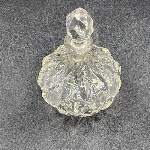 Clear Cruet with Stopper EAPG Fostoria Glass Frisco Line 1229 Vintage 1890-1905 - Picture 5 of 13