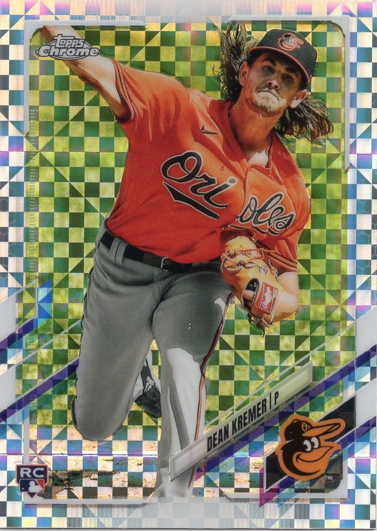 2021 Topps Chrome X-fractor #104 Dean Kremer | eBay