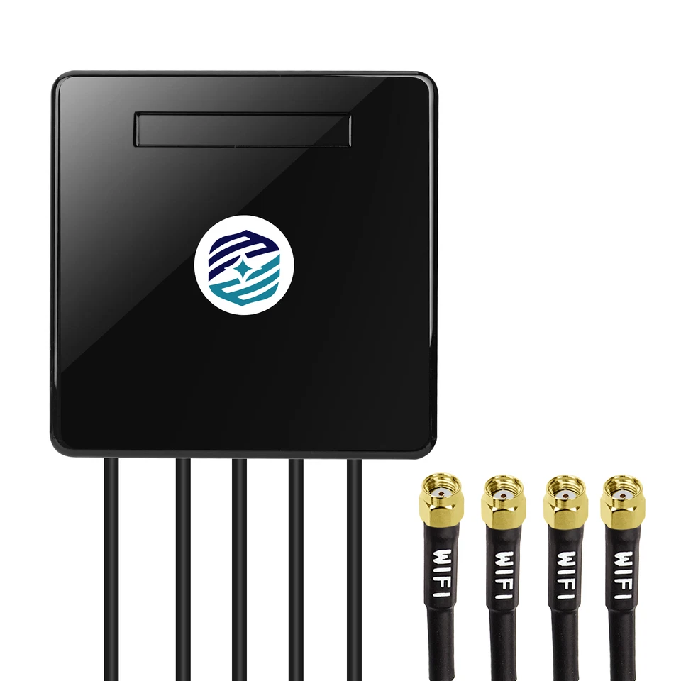 Outdoor WiFi 7 Antenna 4X4 MIMO 2100-7200 MHz Omni pattern Bluetooth M2M IoT - Image 2 of 4