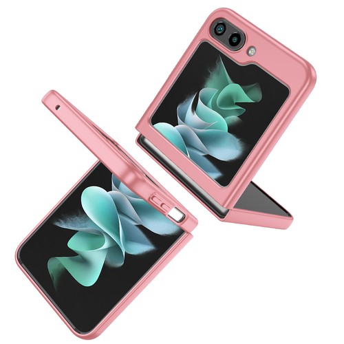 Smukłe etui magnetyczne do Samsung Galaxy Z Flip 6/5/4/3 Metalowy uchwyt pierścieniowy Kickstand - Zdjęcie 18 z 24