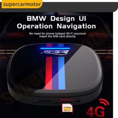 For BMW Carplay AI Box Andriod 10.0 Multimedia GPS Wireless Carplay Andriod Auto