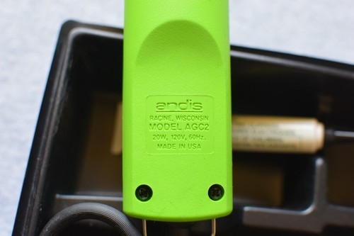 Andis Pro Clip AGC2 Professional Animal Grooming Cipper Green Excellent Cond - Picture 13 of 24
