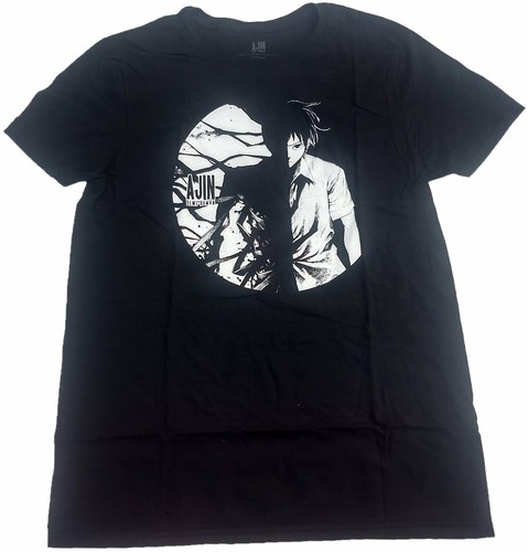 Ajin Demi-Human Anime Animation Japanese Lootcrate Herren T-Shirt (Schwarz) - Bild 1 von 3