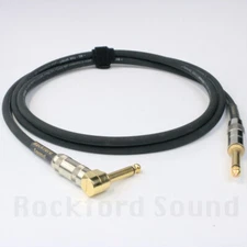 Sommer SC-Spirit Classic Guitar Cable, Straight to Right Angle, Gold