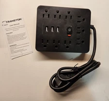 Transton Power Strip with USB Charger - TT-PS03 - 5 Feet (Open - Box / New)