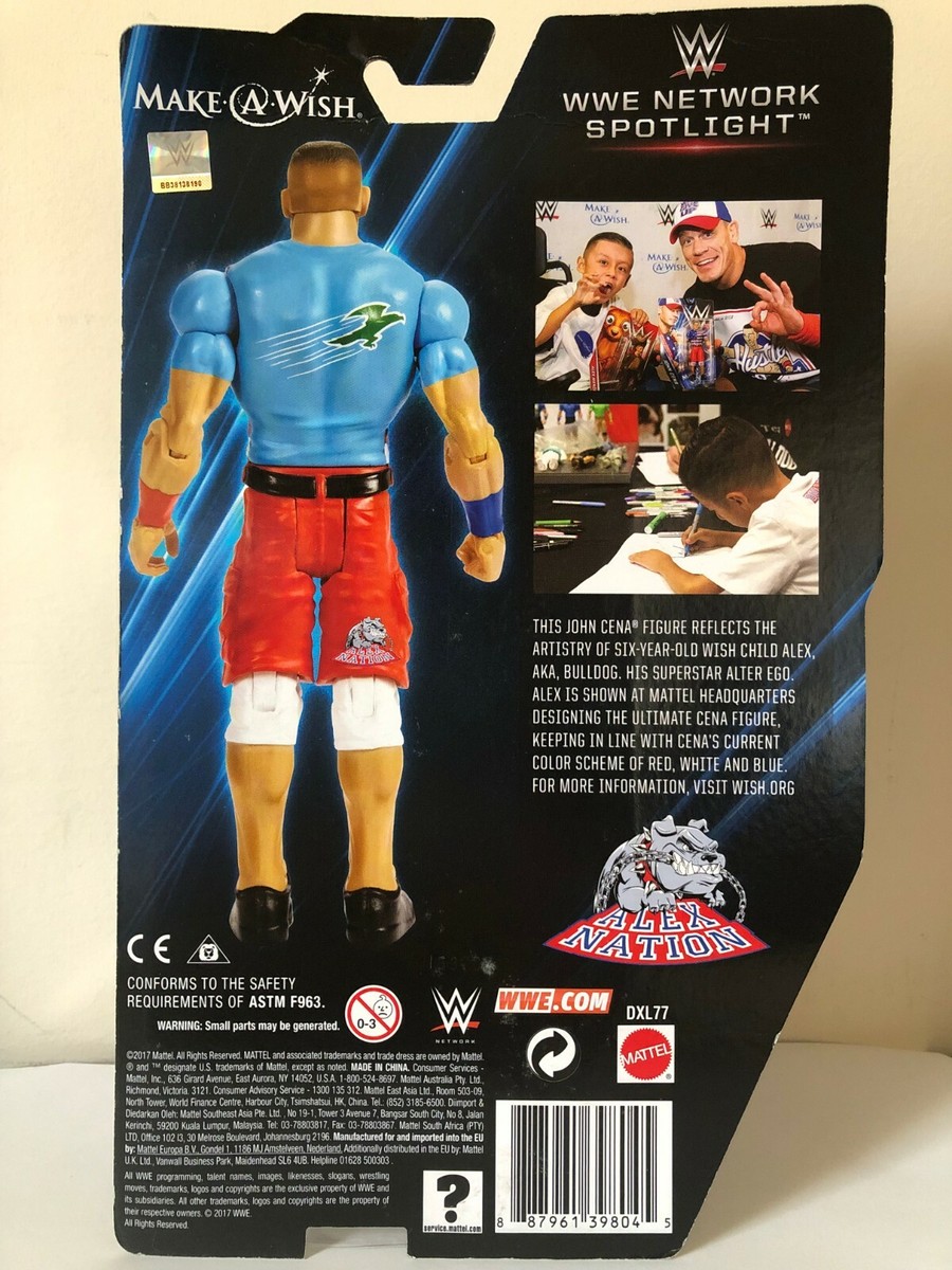 MATTEL WWE BASIC SERIES MAKE A WISH JOHN CENA ACTION FIGURE NEW