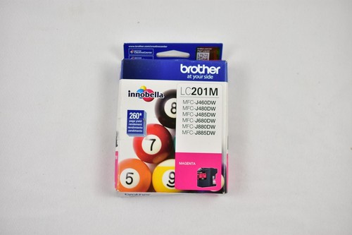 Brother LC201M Magenta Standard Yield Ink Cartridge (LC201M) - 第 1/3 張圖片